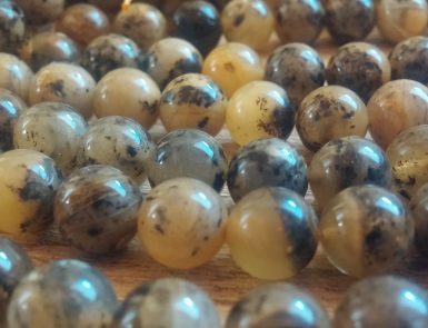 Round Rare Dirty Beads